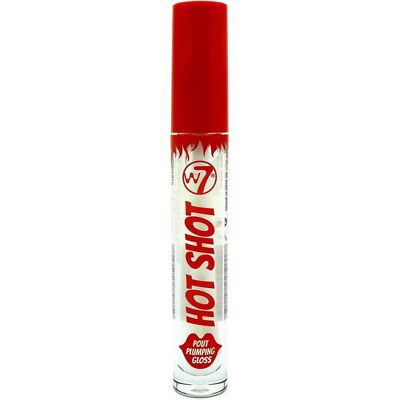 W7 Hot Shot Lipgloss - Klar - Aufpolsternd, Vegan, Cruelty-Free W7 Hot Shot Lipgloss - Klar - Aufpolsternd, Vegan, Cruelty-Free