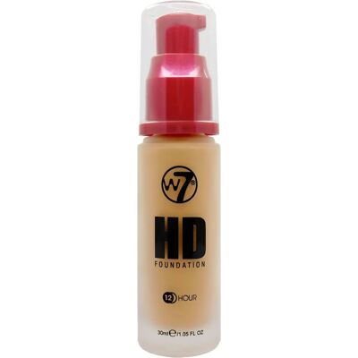 W7 Hd Foundation - Doré - Couverture totale - Fond de teint - Publicité W7 Hd Foundation - Doré - Couverture totale - Fond de teint - Publicité