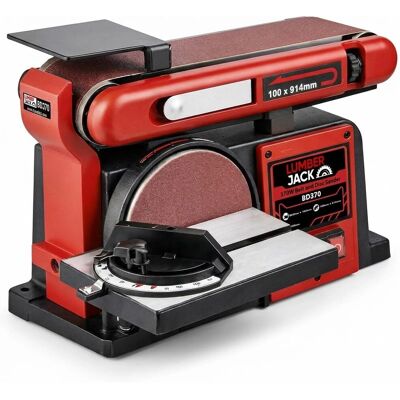 Lumberjack Tools - BD370 - 4x36 - Belt & Disc Sander Lumberjack Tools - BD370 - 4x36 - Belt & Disc Sander