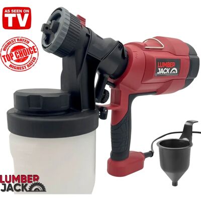 Lumberjack - Electric spray paint gun - Fence & walls Lumberjack - Electric spray paint gun - Fence & walls