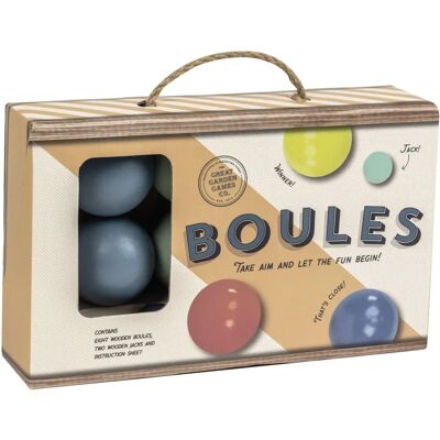 Professor Puzzle Houten Buiten Bocce Set - Tuinspel Professor Puzzle Houten Buiten Bocce Set - Tuinspel