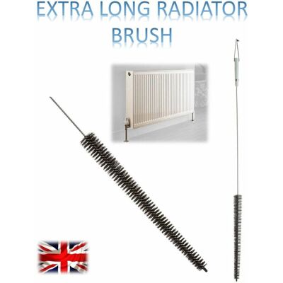 The Dustpan & Brush Store - Radiator Brush - Long Reach The Dustpan & Brush Store - Radiator Brush - Long Reach