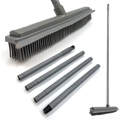 TDBS THE DUSTPAN AND BRUSH STORE - Rubber Bristle Broom Brush TDBS THE DUSTPAN AND BRUSH STORE - Rubber Bristle Broom Brush