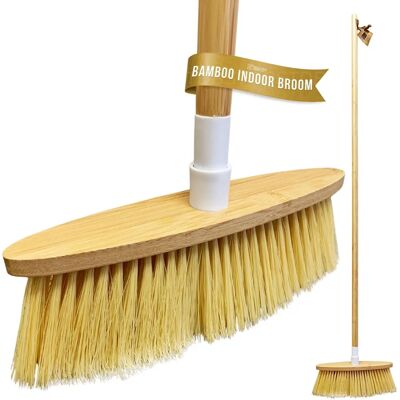 The Dustpan and Brush Store Bamboo Long Handled Broom The Dustpan and Brush Store Bamboo Long Handled Broom