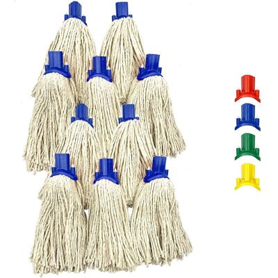 TDBS - Dustpan Brush Store - Blue - Cotton - Mop Heads Set TDBS - Dustpan Brush Store - Blue - Cotton - Mop Heads Set