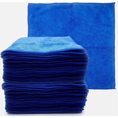 The Dustpan & Brush Store - Microfibre 40x40 - Blue - Cloth The Dustpan & Brush Store - Microfibre 40x40 - Blue - Cloth