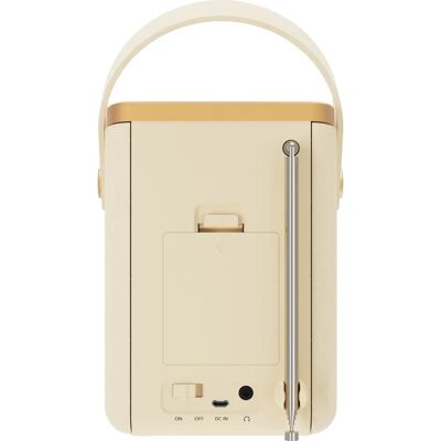 Majority Little Shelford Radio portable Bluetooth DAB+ Crème - Radio - Publicité Majority Little Shelford Radio portable Bluetooth DAB+ Crème - Radio - Publicité
