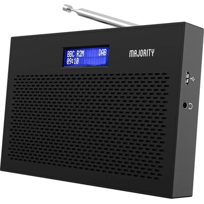 Majority - Histon II - DAB/DAB+ - Dual Alarm - Portable Radio Majority - Histon II - DAB/DAB+ - Dual Alarm - Portable Radio