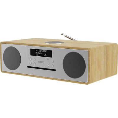 Majority Oakington DAB Digital FM Radio Bluetooth Wireless CD Player - Compact Stereo System Majority Oakington DAB Digital FM Radio Bluetooth Wireless CD Player - Compact Stereo System