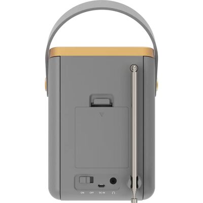 Majority Little Shelford Grey Portable DAB Radio Majority Little Shelford Grey Portable DAB Radio