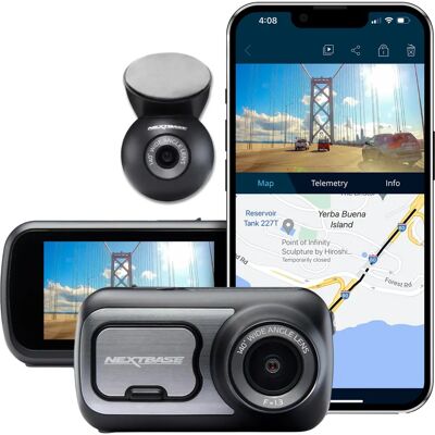 Nextbase - 422GW - Front - Rear 1440p - Dash Cam Nextbase - 422GW - Front - Rear 1440p - Dash Cam