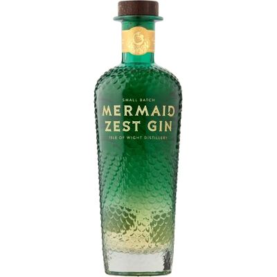 Isle of Wight Distillery Mermaid Zest Gin - Herbes Côtières 70cl - Publicité Isle of Wight Distillery Mermaid Zest Gin - Herbes Côtières 70cl - Publicité