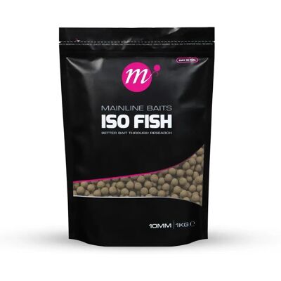 Mainline ISO Fish 1KG 10mm Doba Trvanlivosti Boilies Mainline ISO Fish 1KG 10mm Doba Trvanlivosti Boilies