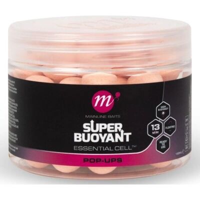 Mainline - Cell Essential Pop-Ups - 13mm - Pink - Bait Mainline - Cell Essential Pop-Ups - 13mm - Pink - Bait