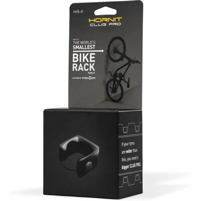 Support vélo Hornit CLUG PRO MTB XL - Noir - Pneus 58-69mm - Supports pour vélos - Publicité Support vélo Hornit CLUG PRO MTB XL - Noir - Pneus 58-69mm - Supports pour vélos - Publicité