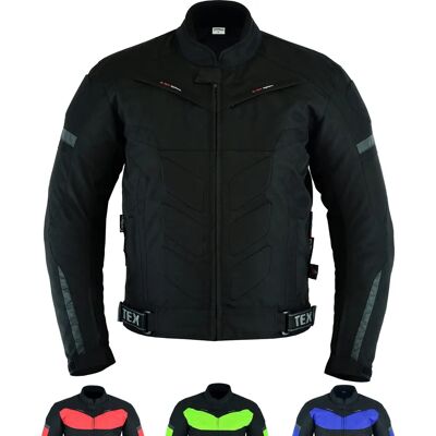 Texpeed - Motorbike Jacket - Noir - 3XL - Jacket - Publicité Texpeed - Motorbike Jacket - Noir - 3XL - Jacket - Publicité
