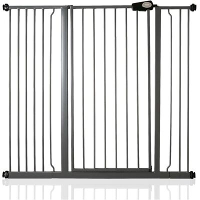 Safetots - Extra Tall Pressure Fit Gate - Matt Black Safetots - Extra Tall Pressure Fit Gate - Matt Black