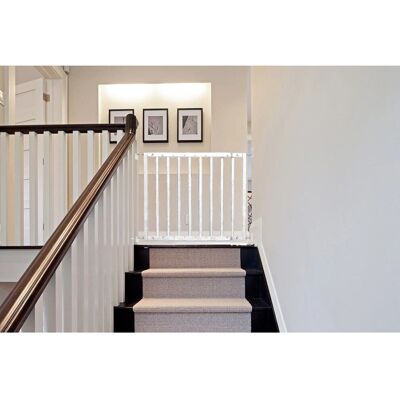 Safetots Baby Gate - White Top of Stairs - Child Safety Gate Safetots Baby Gate - White Top of Stairs - Child Safety Gate
