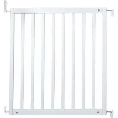 Safetots Simply Secure Wooden Stair Gate - Stair Gate - White Safetots Simply Secure Wooden Stair Gate - Stair Gate - White