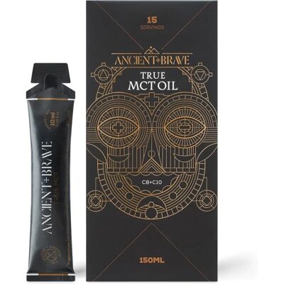 Ancient + Brave True MCT Oil Sachets - MCT Oil Sachets Ancient + Brave True MCT Oil Sachets - MCT Oil Sachets