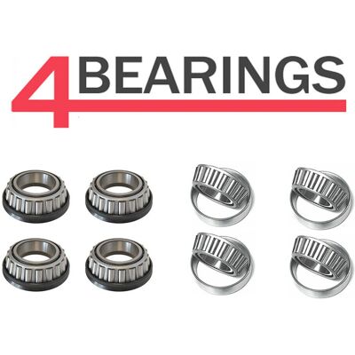 NTN - 1 Axle Alko Erde Daxara - Seals - Trailer - Wheel Bearing Kit NTN - 1 Axle Alko Erde Daxara - Seals - Trailer - Wheel Bearing Kit