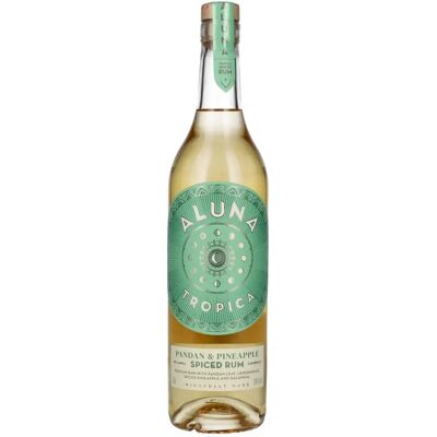 Aluna Tropica Rhum Épicé Pandan & Ananas - Rhum - Publicité Aluna Tropica Rhum Épicé Pandan & Ananas - Rhum - Publicité