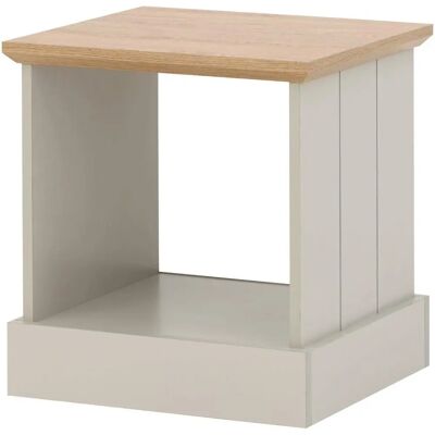Home Source Lancaster Grey & Oak Shoe Cabinet - Shoe Storage - Modern Grey Finish Home Source Lancaster Grey & Oak Shoe Cabinet - Shoe Storage - Modern Grey Finish