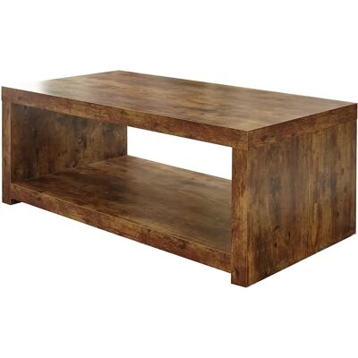 Maluku Mango Coffee Table with Shelf - Modern Tropical Design Maluku Mango Coffee Table with Shelf - Modern Tropical Design