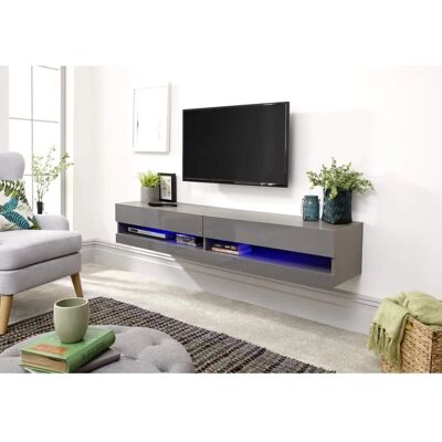 GFW Galicia 150cm Wall TV Cabinet with LED GFW Galicia 150cm Wall TV Cabinet with LED