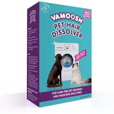Vamoosh Pet Hair Dissolver - 3 Satchets Vamoosh Pet Hair Dissolver - 3 Satchets