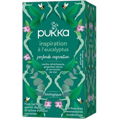 Pukka Biologische Eucalyptus en Munt Kruidenthee - Kruidenthee Pukka Biologische Eucalyptus en Munt Kruidenthee - Kruidenthee