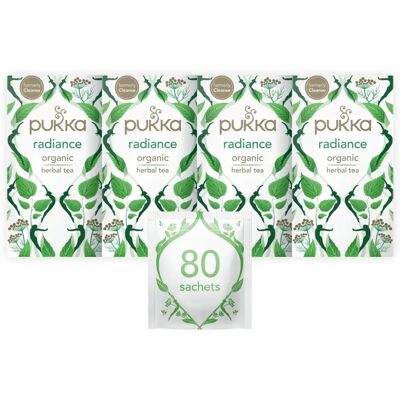 Pukka Organic Radiance Herbal Tea - 20 Sachets Pukka Organic Radiance Herbal Tea - 20 Sachets