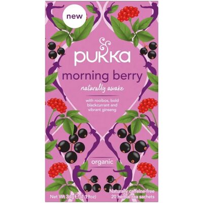 Pukka Morning Berry Bio - Bustine di tè Pukka Morning Berry Bio - Bustine di tè