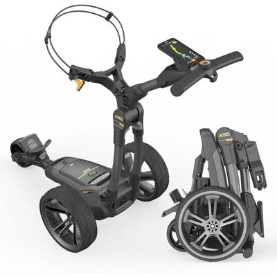 PowaKaddy - CT12 GPS - Gun Metal - golf trolley PowaKaddy - CT12 GPS - Gun Metal - golf trolley