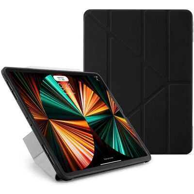 Coque pour iPad Pro 12,9" - Pipetto Origami No1 - TPU Antichocs - Noir - Publicité Coque pour iPad Pro 12,9" - Pipetto Origami No1 - TPU Antichocs - Noir - Publicité