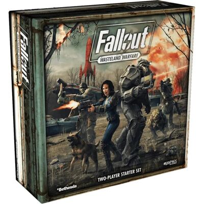 Modiphius Fallout: Wasteland Warfare: Ensemble de Démarrage pour Deux Joueurs - Jeu de Plateau - Publicité Modiphius Fallout: Wasteland Warfare: Ensemble de Démarrage pour Deux Joueurs - Jeu de Plateau - Publicité