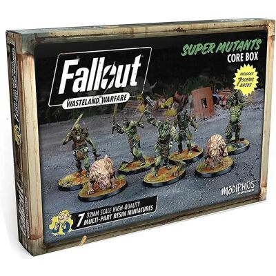 MODIPHIUS Fallout: Wasteland Warfare - Super Mutants - Extensión MODIPHIUS Fallout: Wasteland Warfare - Super Mutants - Extensión