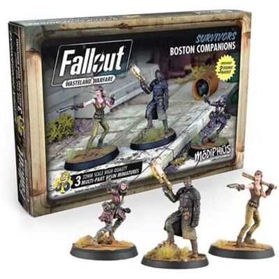 MODIPHIUS Gioco da tavolo Fallout Wasteland Warfare - Compagni di Boston MODIPHIUS Gioco da tavolo Fallout Wasteland Warfare - Compagni di Boston