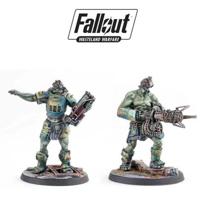 MODIPHIUS Fallout: Wasteland Warfare - Super Mutants: Overlord & Fist - Board game MODIPHIUS Fallout: Wasteland Warfare - Super Mutants: Overlord & Fist - Board game