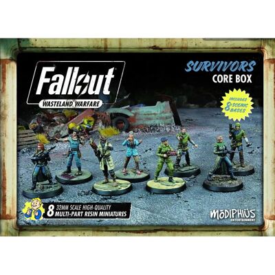 Modiphius - Fallout: Wasteland Warfare - Survivors - Stolní hra Modiphius - Fallout: Wasteland Warfare - Survivors - Stolní hra