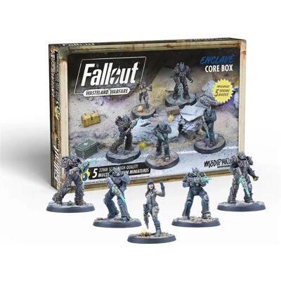 Modiphius Fallout: Wasteland Warfare Boîte Centrale Enclave - Jeu de société & accessoires - Publicité Modiphius Fallout: Wasteland Warfare Boîte Centrale Enclave - Jeu de société & accessoires - Publicité