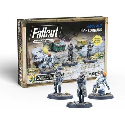 Modiphius Fallout: Wasteland Warfare - Enclave: High Command - Board Game Modiphius Fallout: Wasteland Warfare - Enclave: High Command - Board Game
