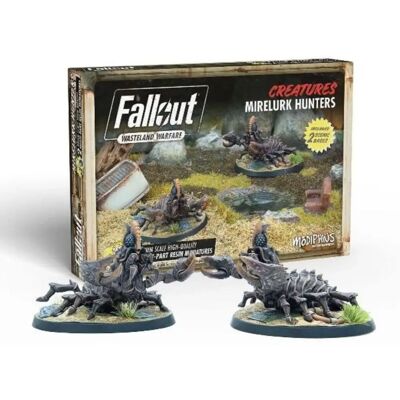 Modiphius Fallout: Wasteland Warfare - Mirelurk Hunters - Boardgame Modiphius Fallout: Wasteland Warfare - Mirelurk Hunters - Boardgame