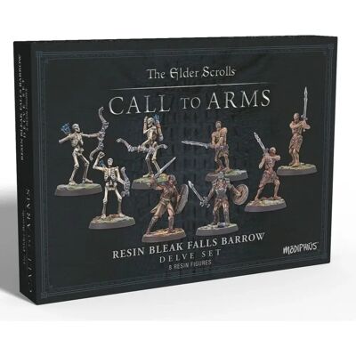 Modiphius Elder Scrolls: Call To Arms Resin Set - Figuren Set van Bleak Falls Barrow Modiphius Elder Scrolls: Call To Arms Resin Set - Figuren Set van Bleak Falls Barrow