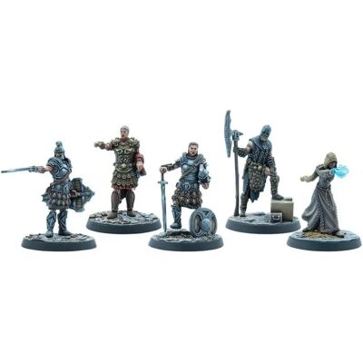 Modiphius Elder Scrolls: Call to Arms - Imperial Officers - Figurine game expansion Modiphius Elder Scrolls: Call to Arms - Imperial Officers - Figurine game expansion