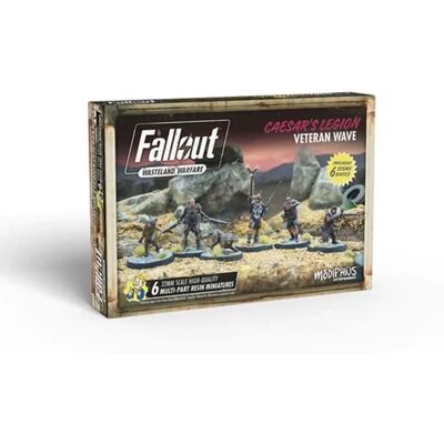 Modiphius Fallout Wasteland Warfare Veteran Wave Caesar's Legion - Bordspel Miniatures Modiphius Fallout Wasteland Warfare Veteran Wave Caesar's Legion - Bordspel Miniatures