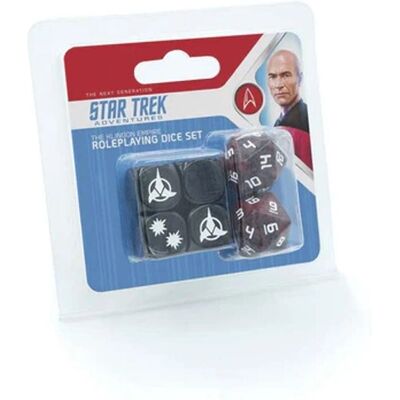 MODIPHIUS Klingon Dice Set - Role Playing Game Dice - CO-76511 MODIPHIUS Klingon Dice Set - Role Playing Game Dice - CO-76511