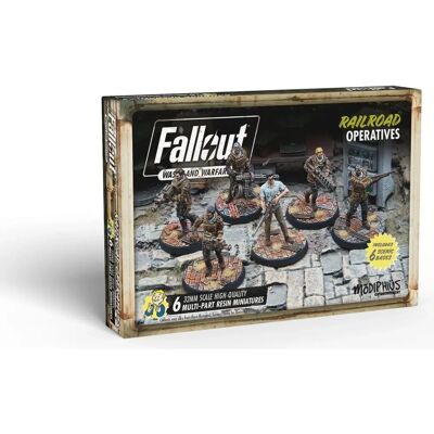 Modiphius Fallout: Wasteland Warfare - Railroad Operatives Modiphius Fallout: Wasteland Warfare - Railroad Operatives
