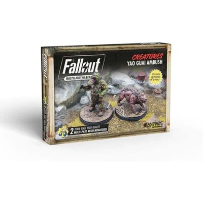 MODIPHIUS Yao Guai Gevangene - Fallout Wasteland Warfare - Miniatuur MODIPHIUS Yao Guai Gevangene - Fallout Wasteland Warfare - Miniatuur
