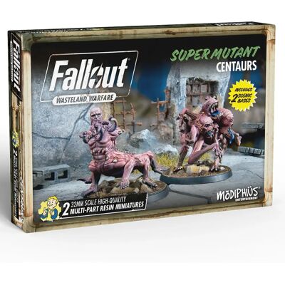 Modiphius Fallout Wasteland Warfare Super Mutants Centauros - Figuras Modiphius Fallout Wasteland Warfare Super Mutants Centauros - Figuras